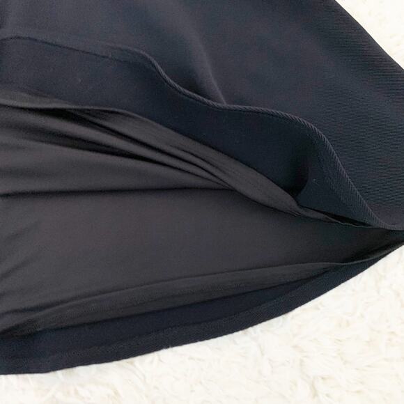 BEBE Black Sexy Cutout Flare Skater Halter Lined Dress size Large - Picture 13 of 13